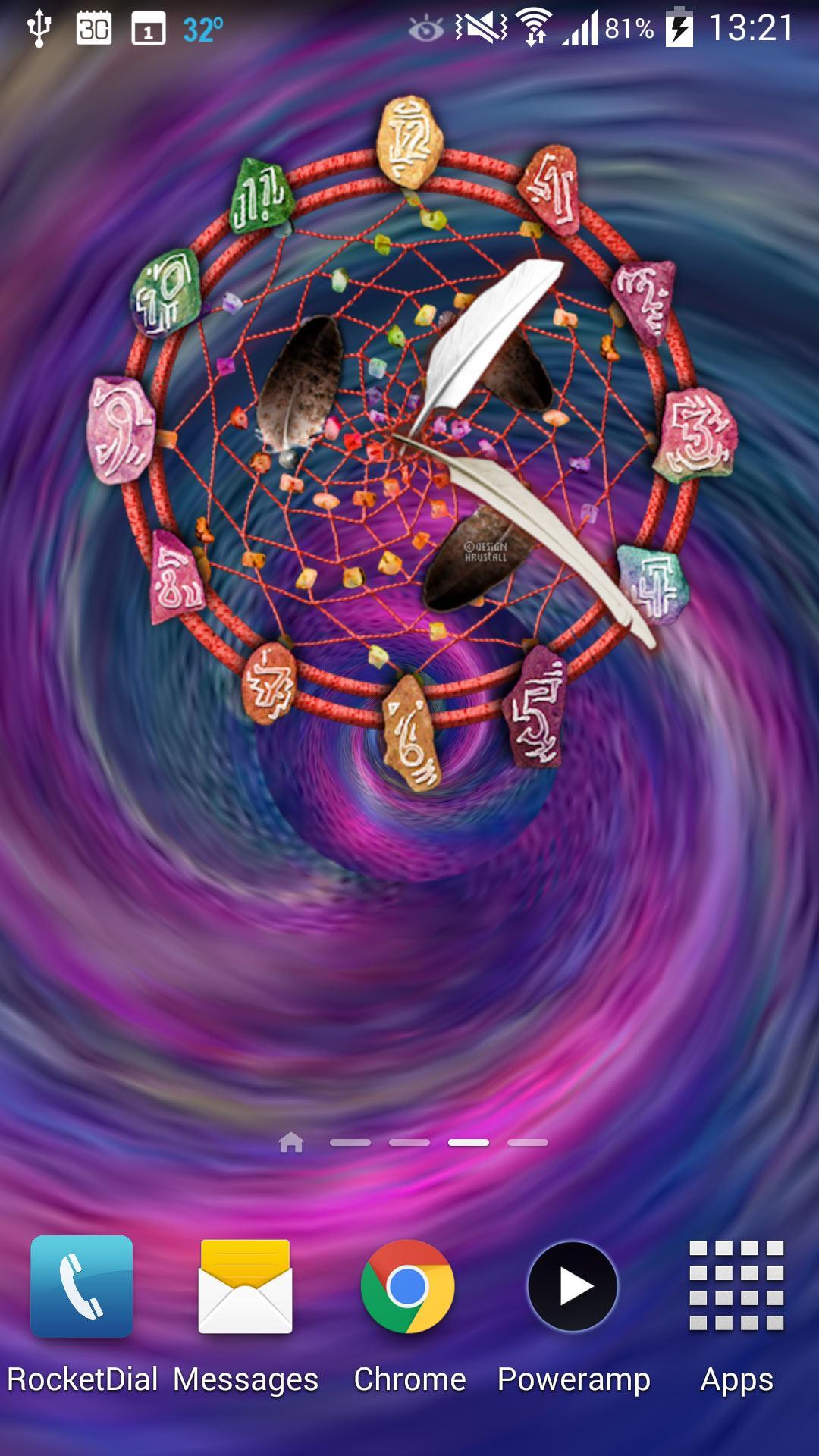 Dream Catcher Clock