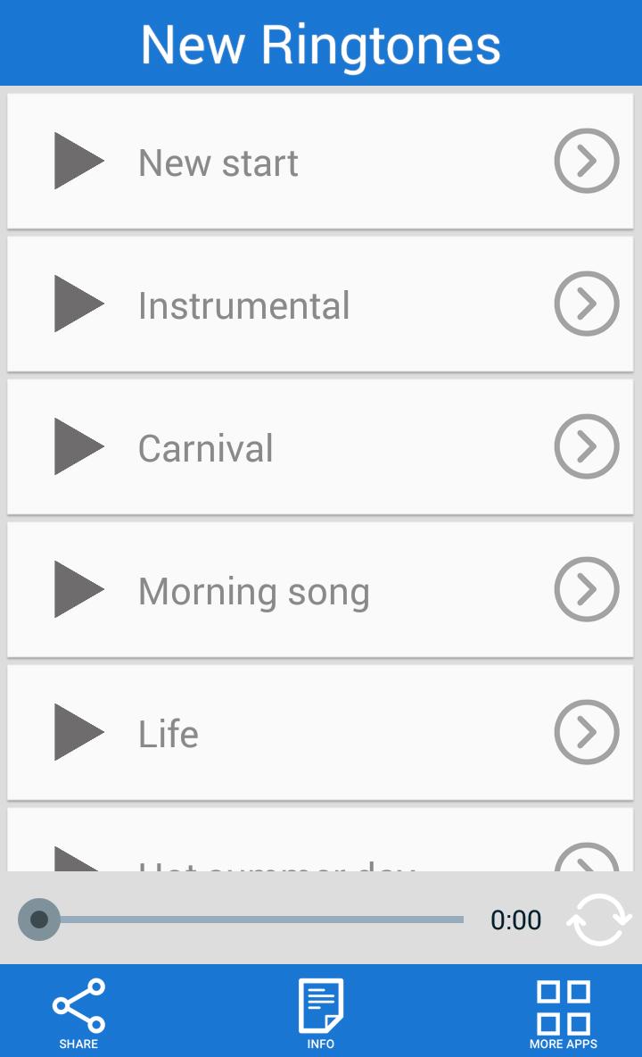 New Ringtones