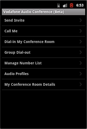 Vodafone Audio Conference
