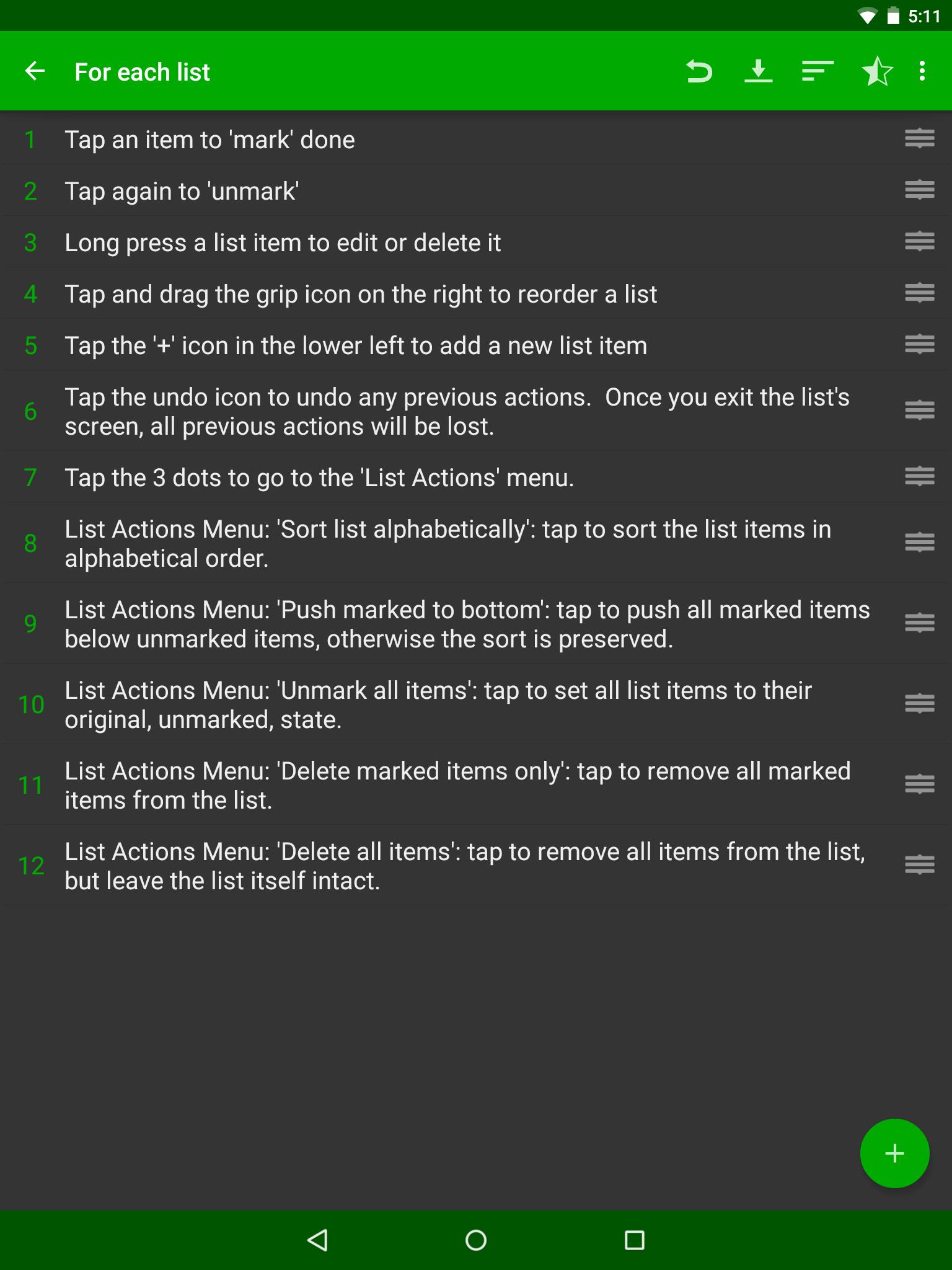 Lists! Free