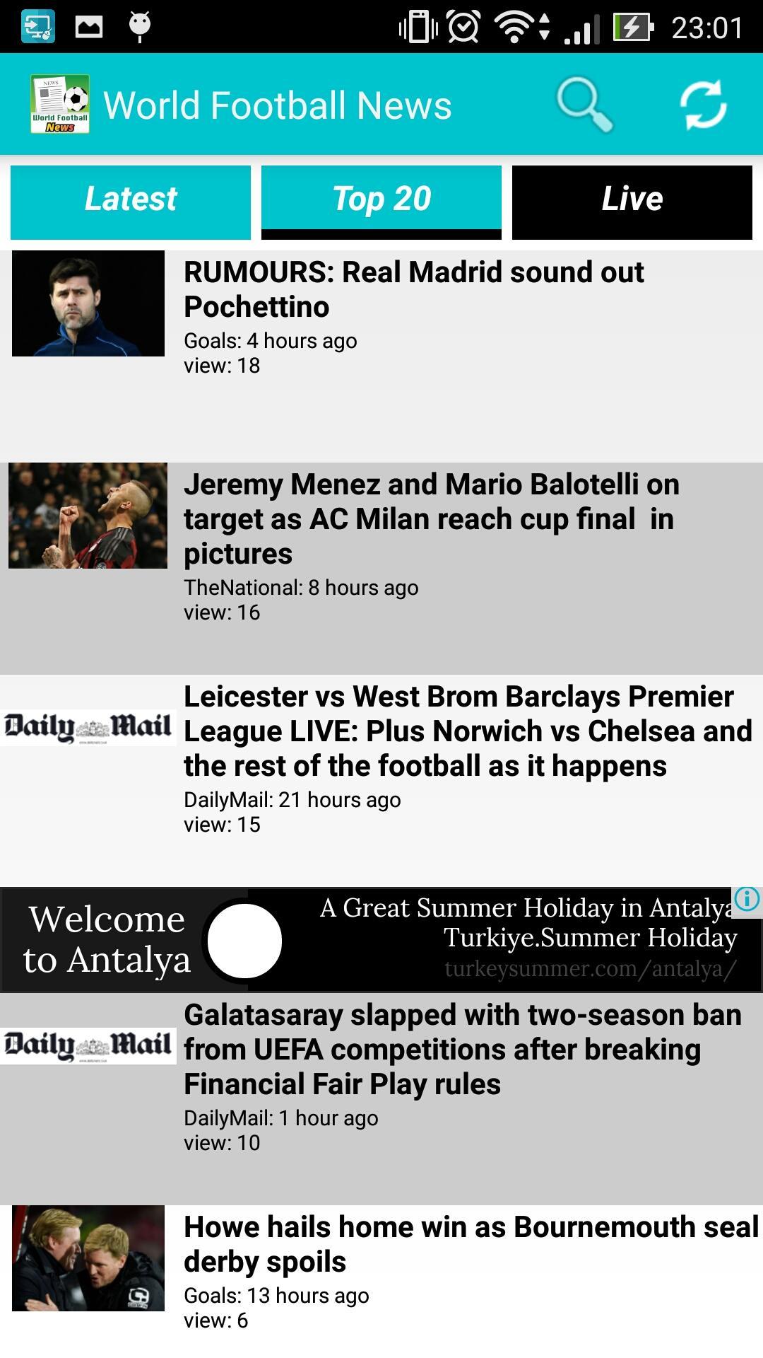 World Football News