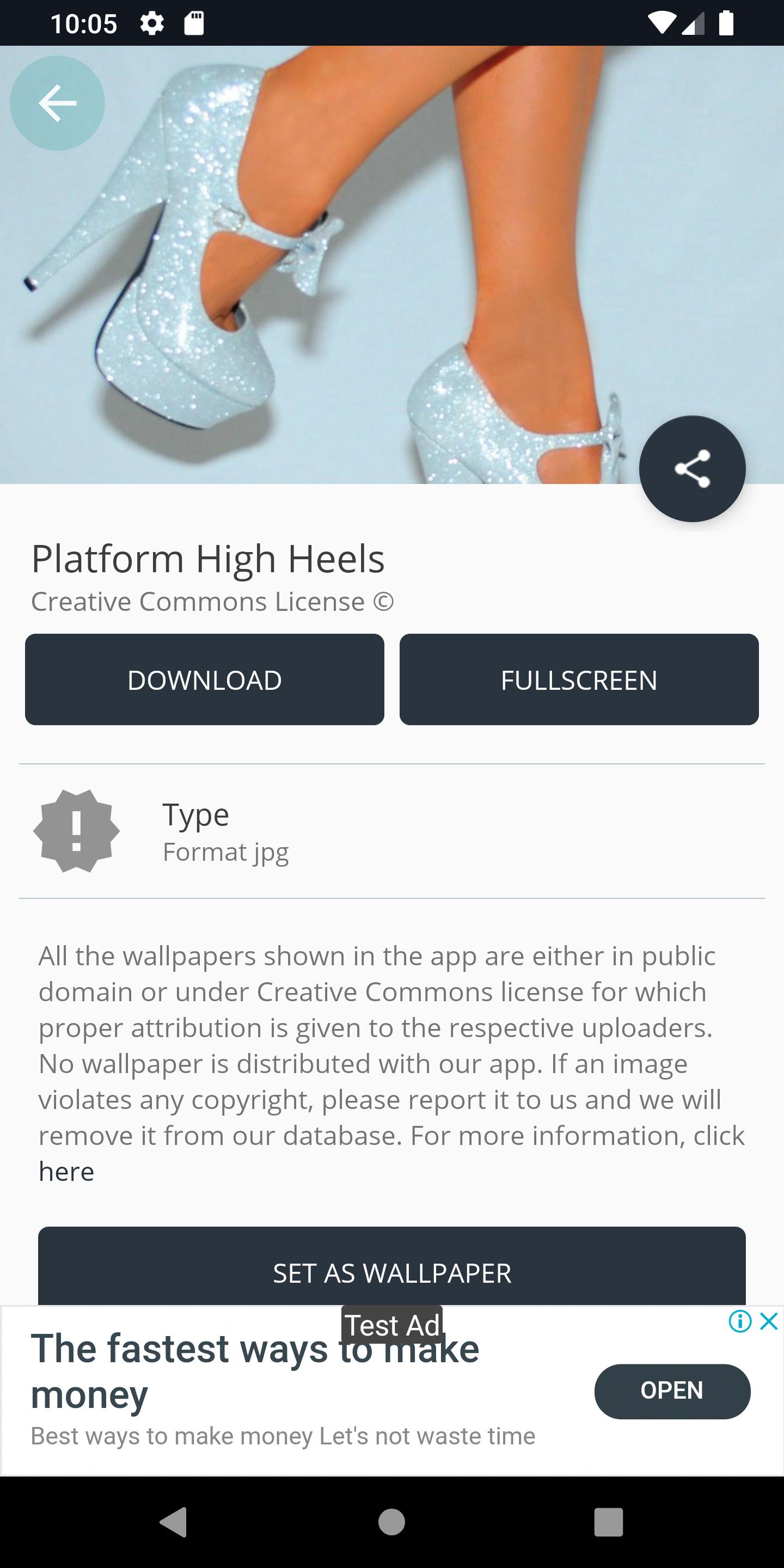 Platform High Heels