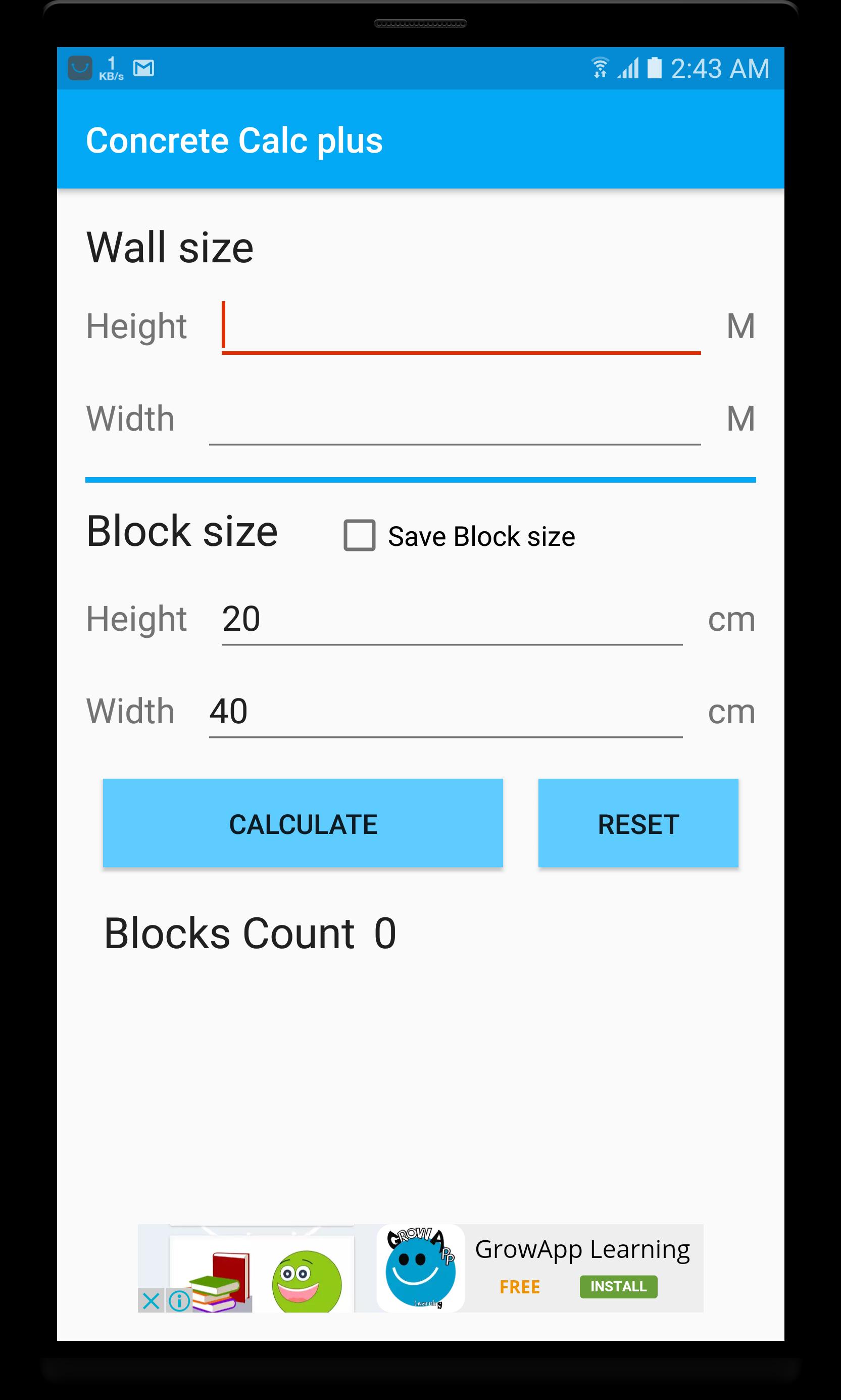 Concrete Calc
