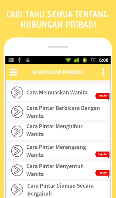 Cara Pintar Memuaskan Wanita