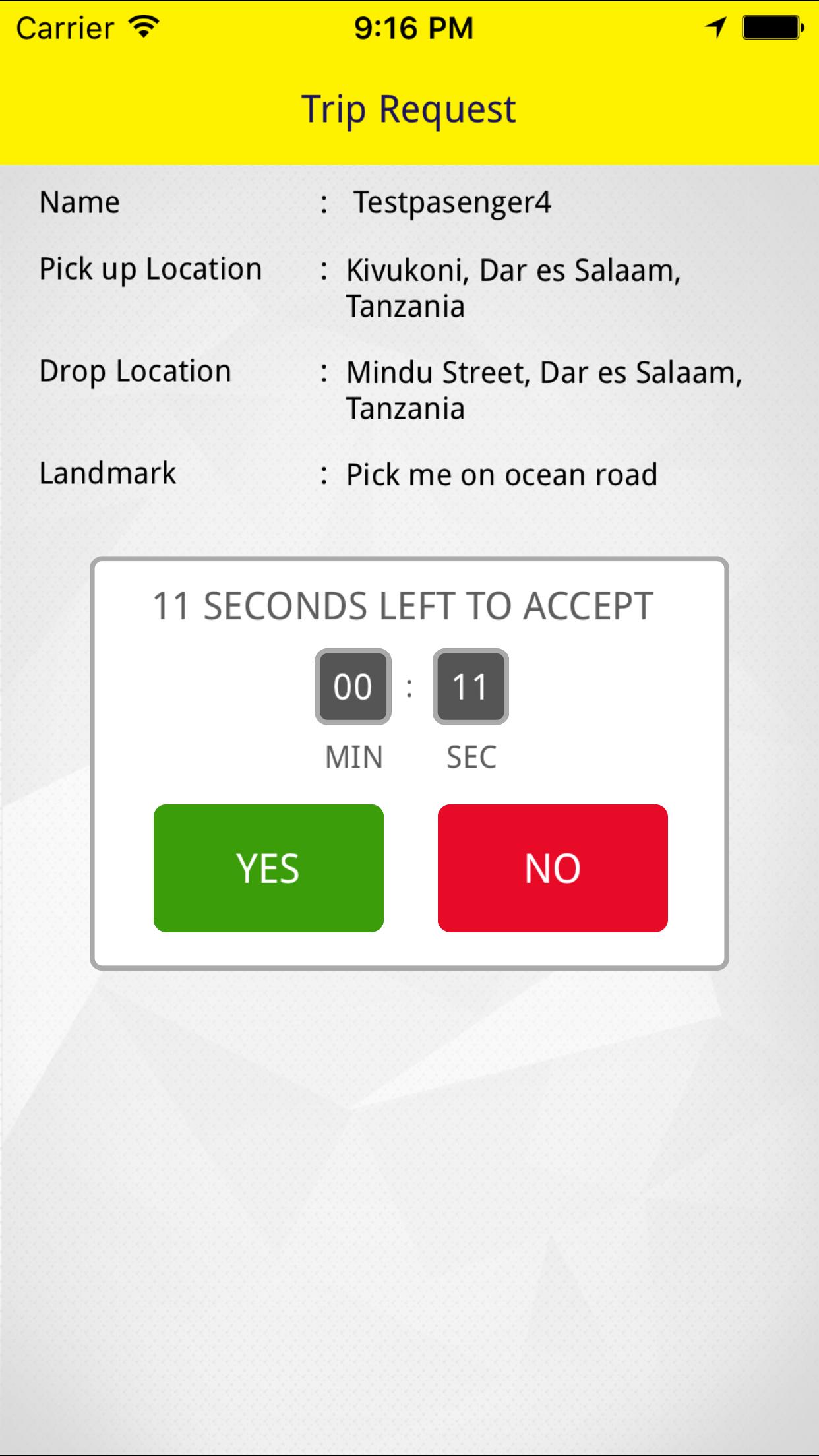 FastaFasta Driver App Tanzania