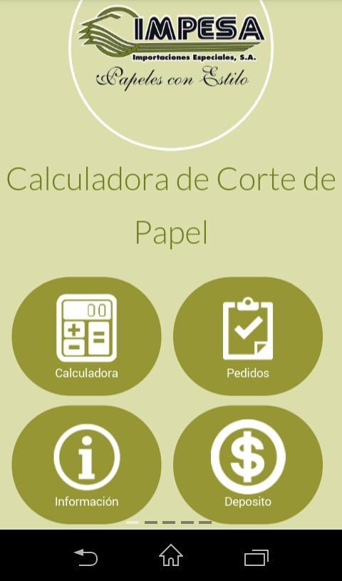 IMPESA Calculadora de Corte