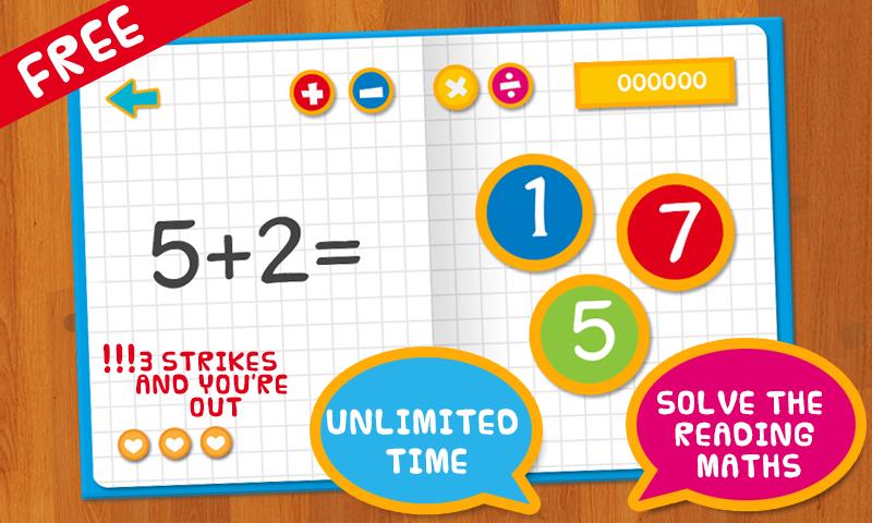 Smart Math - free kids game