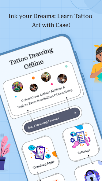 How To Draw Tattoos Offline