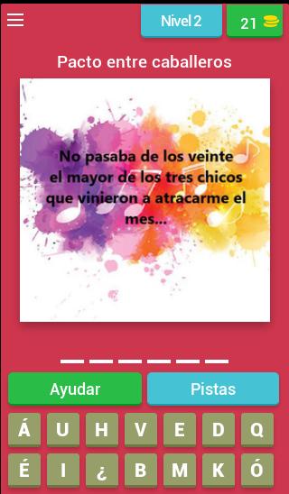 Completar Canciones Juego