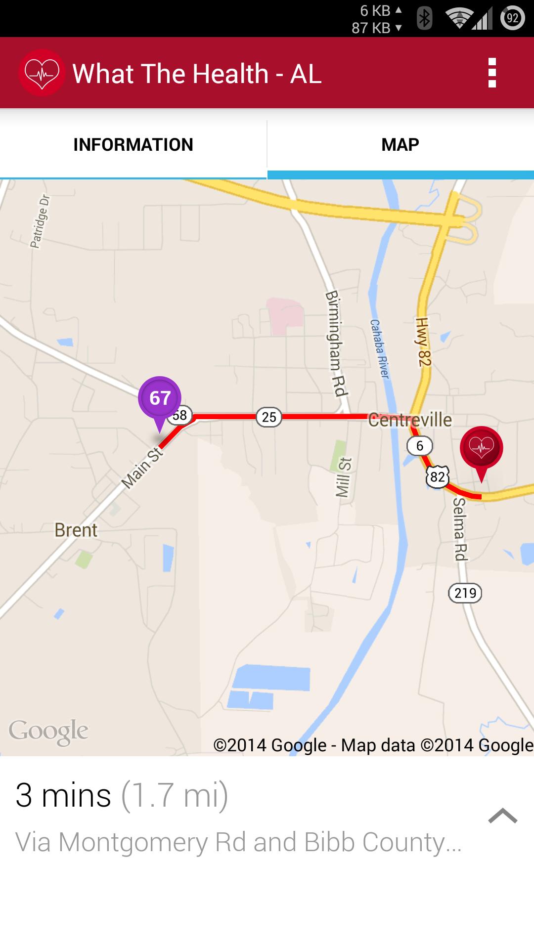 Alabama Health Scores