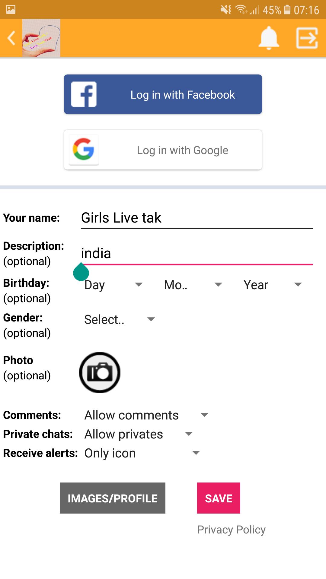 Girls Live Talk - Free Text Chat
