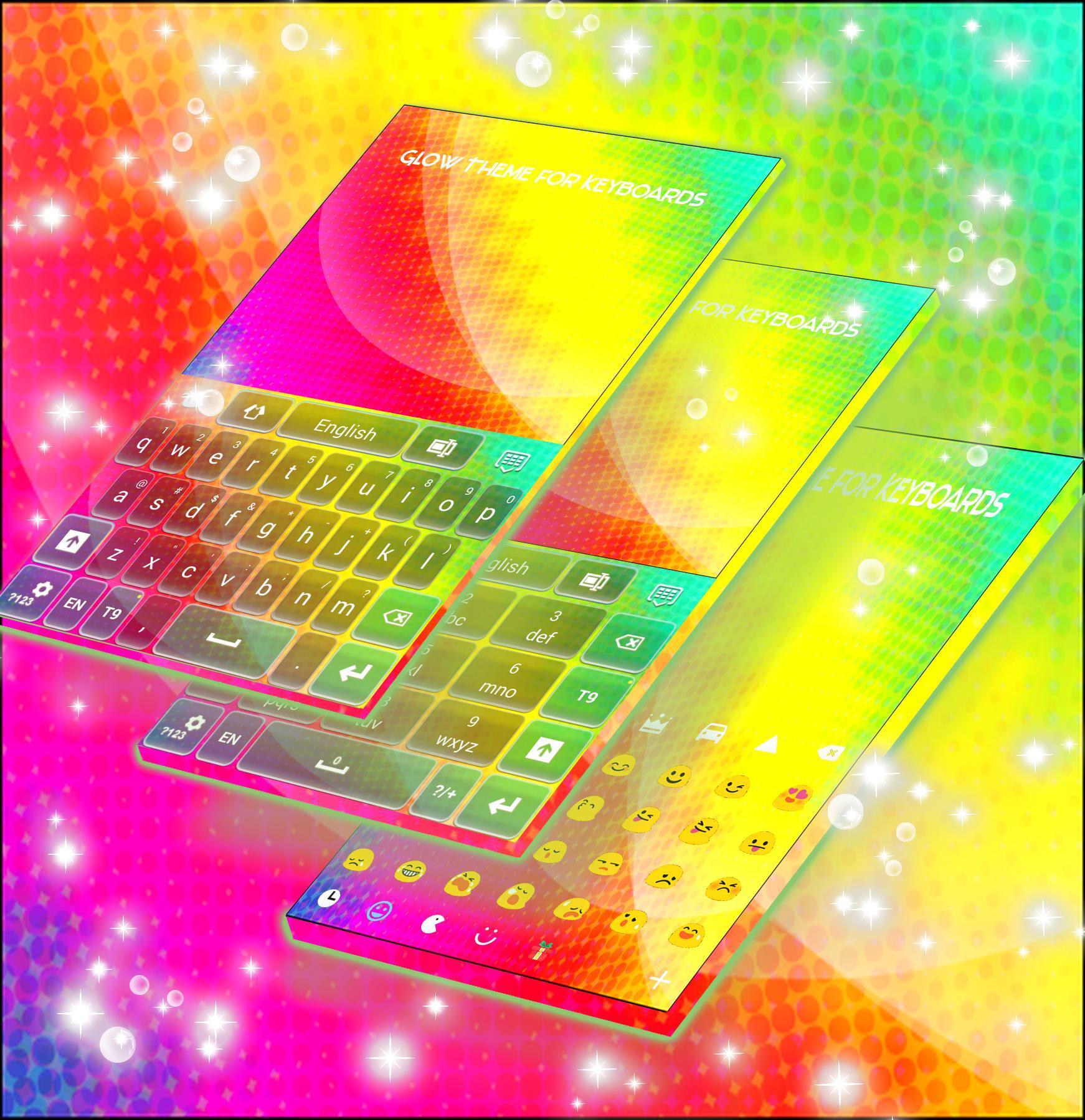 Multicolors Theme Keyboard