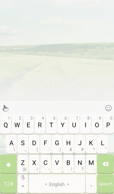 TouchPal Summer Vanilla Theme