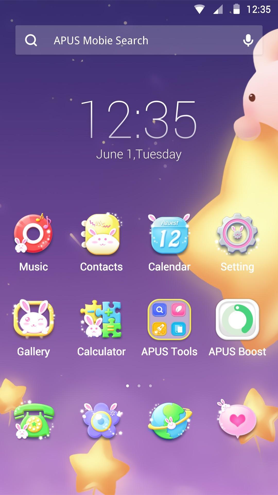 Candy Rabbit APUS theme