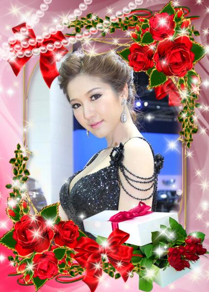 Rose Frame or Flower Frames