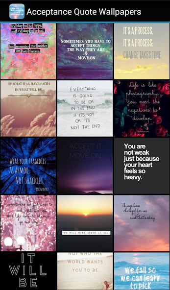 Acceptance Quote Wallpapers