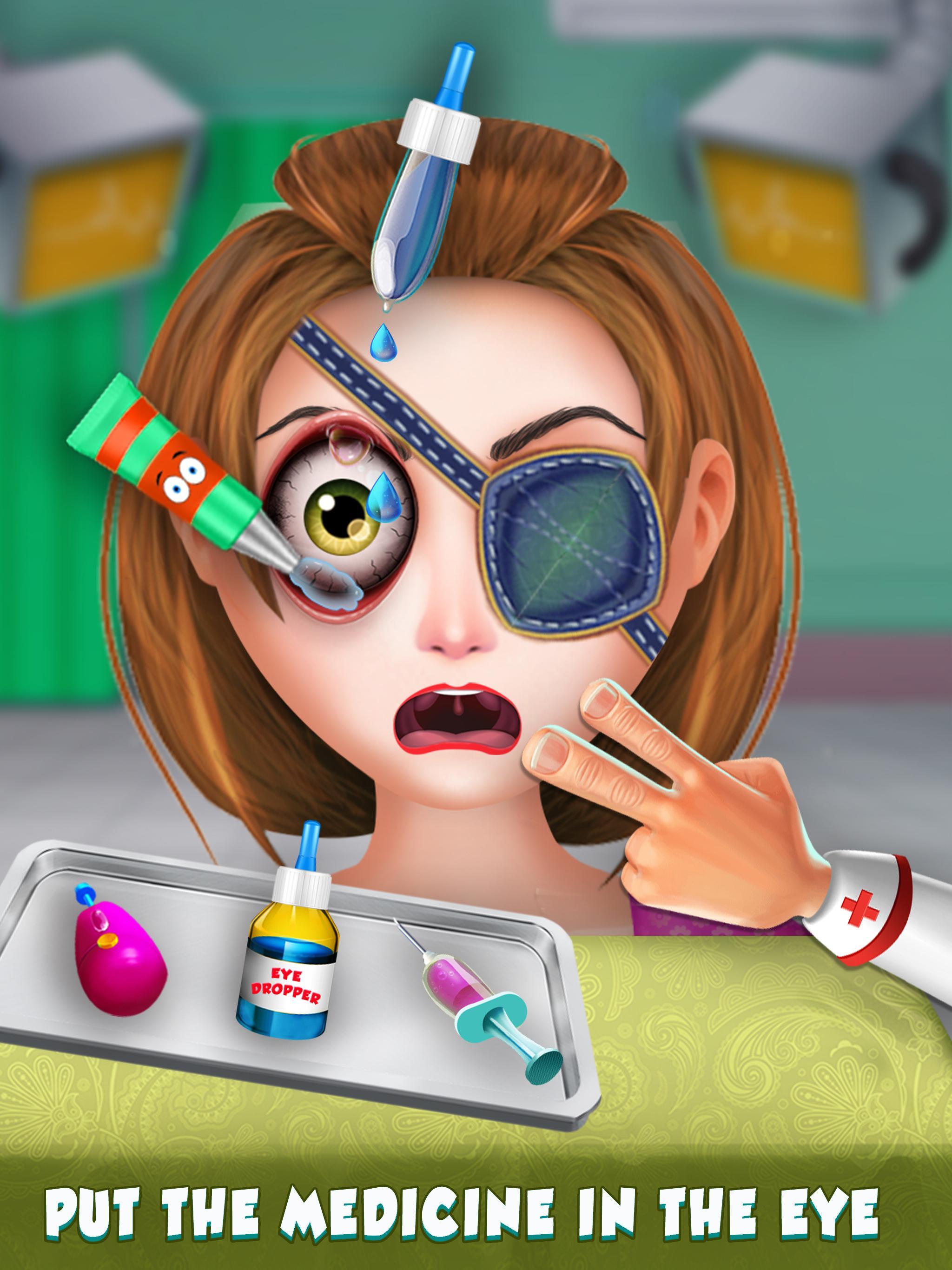 Eye Surgery Simulator Transplant Hospital