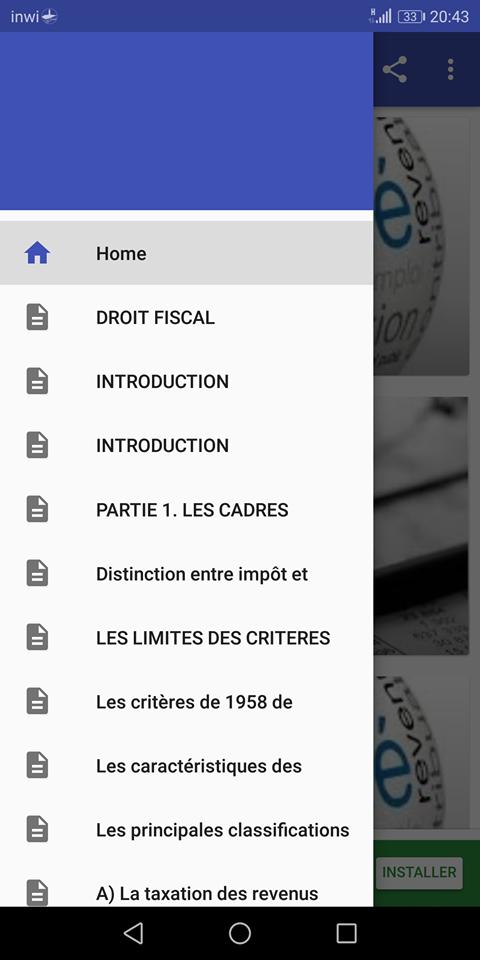 DROIT FISCAL