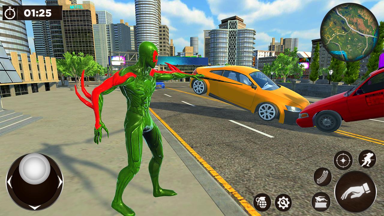 Amazing Spider Crime City - Gangster Rope Hero 3D