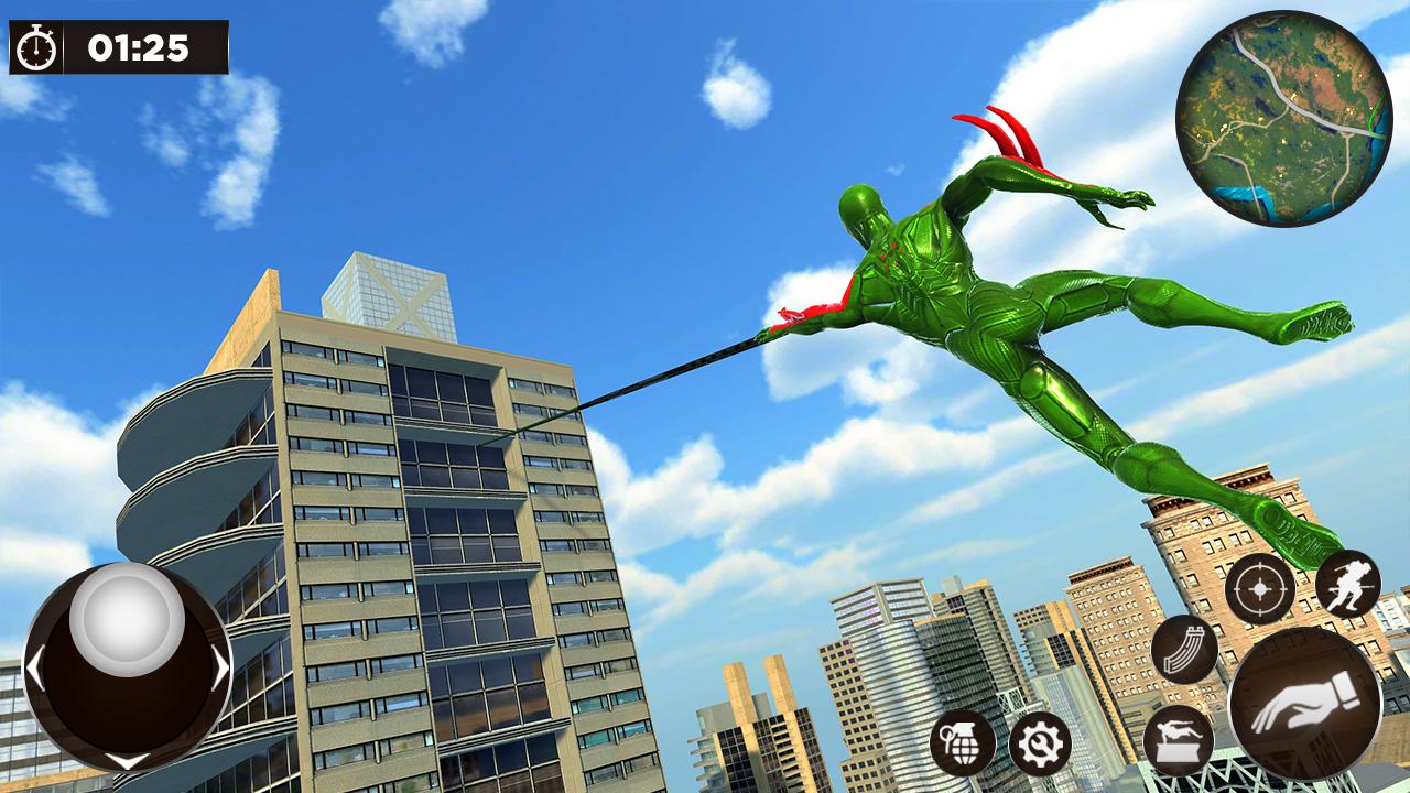 Amazing Spider Crime City - Gangster Rope Hero 3D