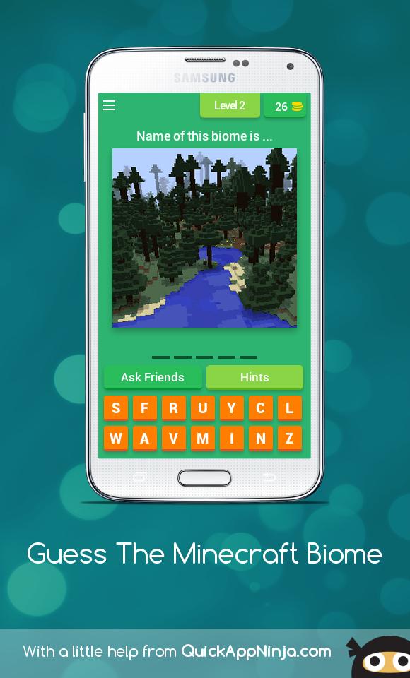 Guess The Minecraft Biome