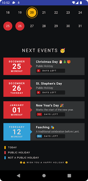 Germany Holiday Calendar