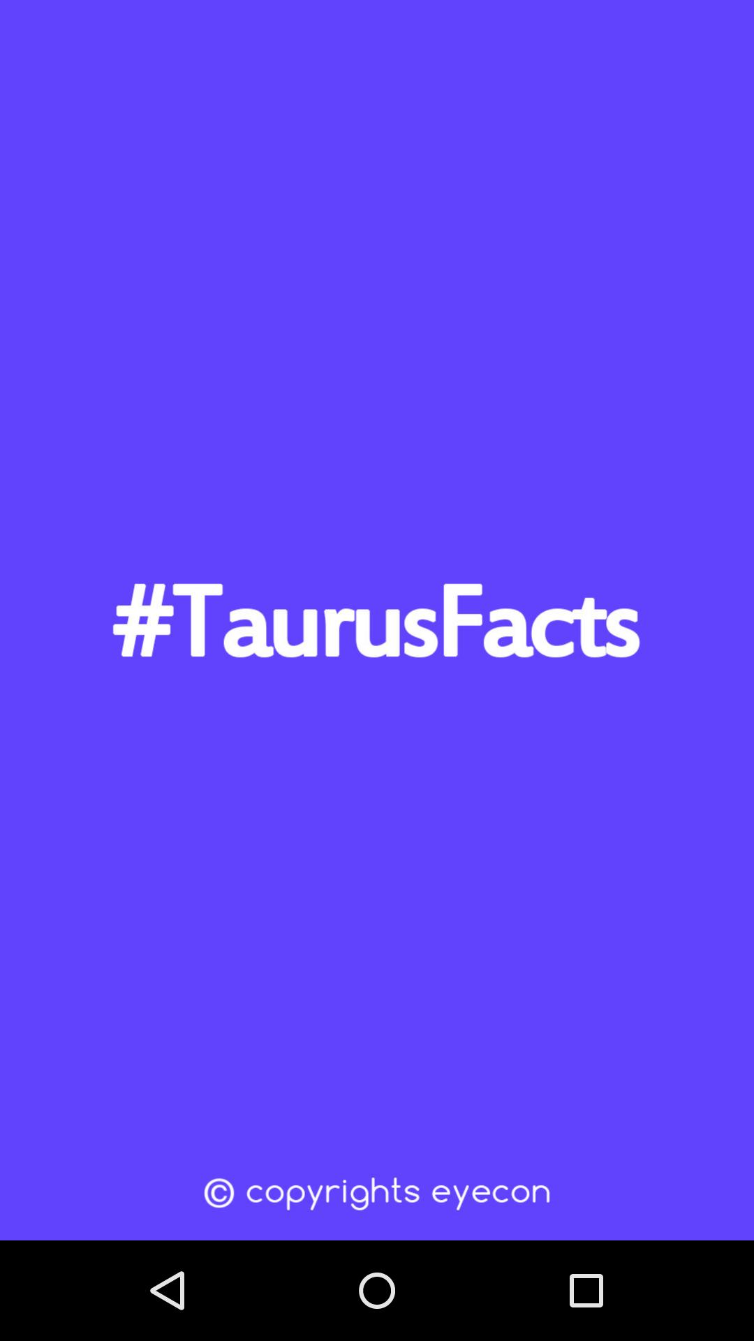 Taurus Facts