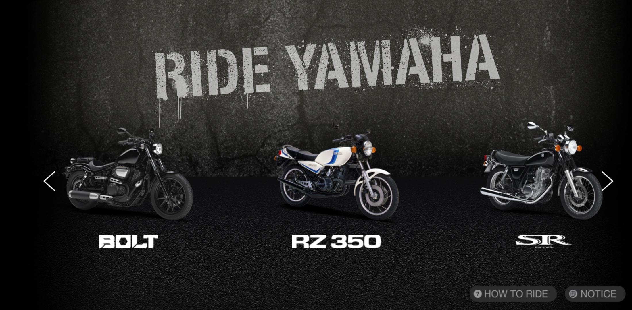 Ride YAMAHA
