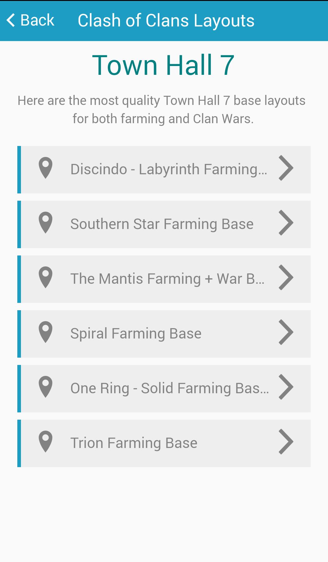 Layouts for Clash of Clans