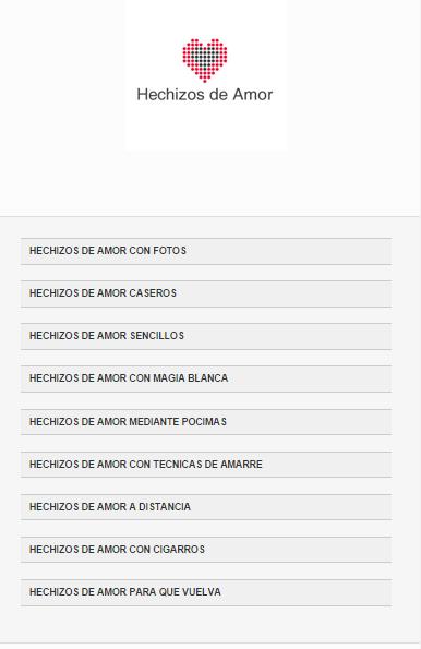 Hechizos de Amor