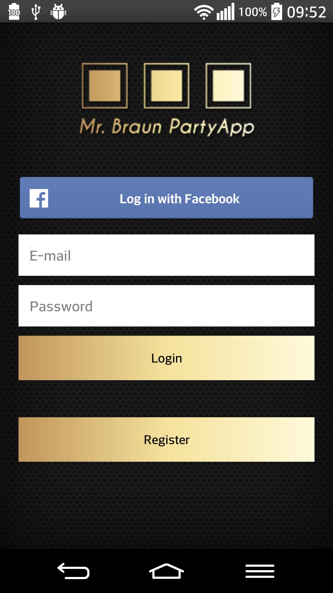 Mr. Stefan Braun Party App