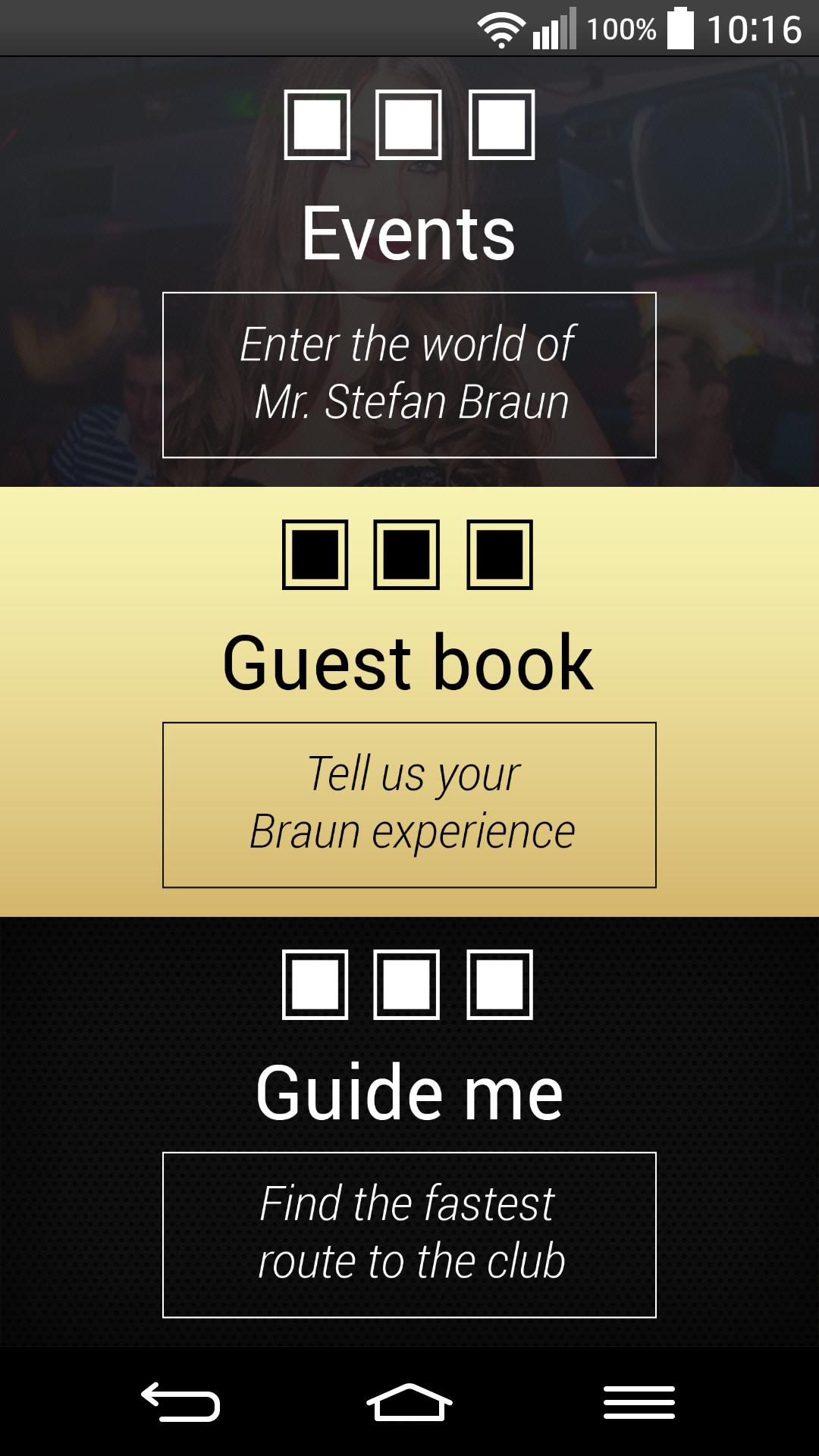 Mr. Stefan Braun Party App