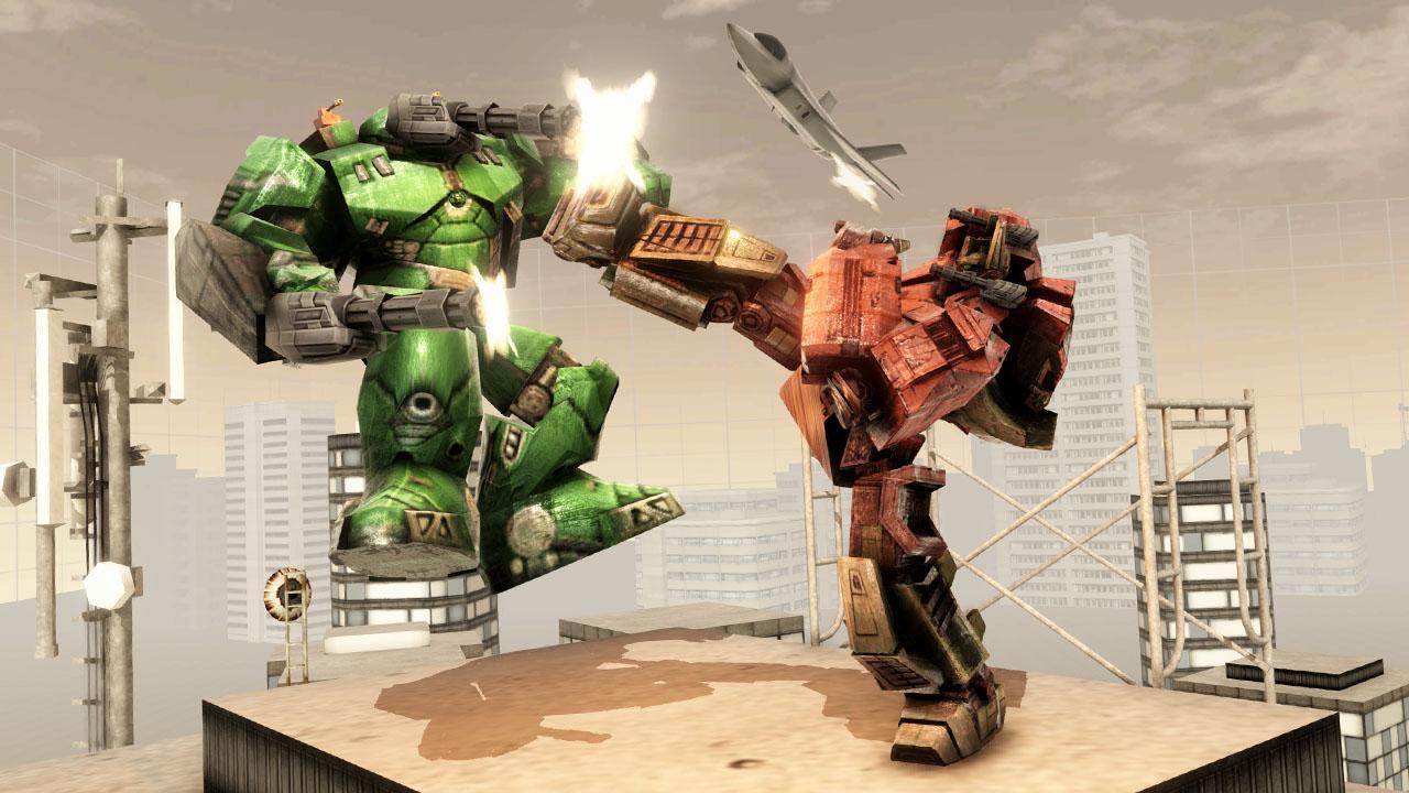 Robot Car Transform 3d : Monster Robot Truck War