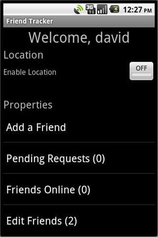 Locate your Friend on a Map