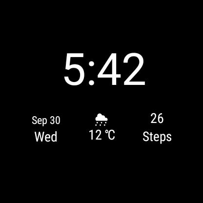 Watch Face: Electric Energy - Wear OS Smartwatch