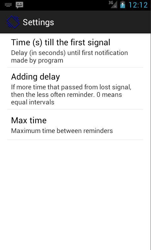 Misssed calls and SMS reminder