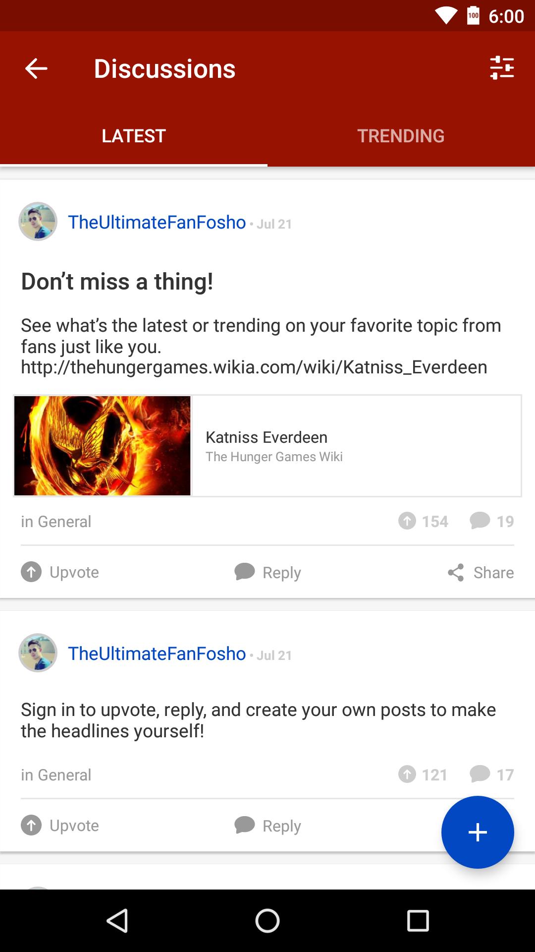 FANDOM for: Hunger Games