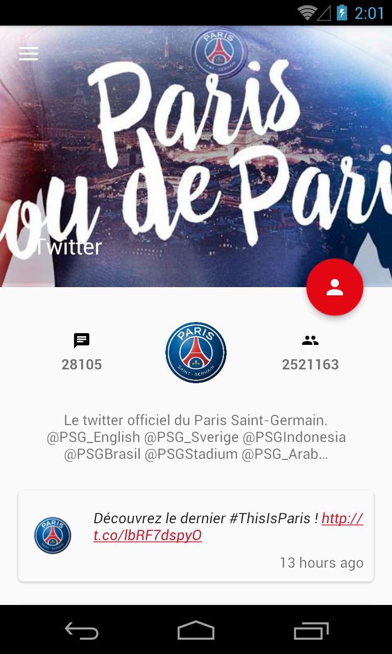 PSG Fan App