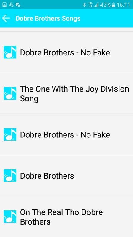All Songs Dobre Brothers 2018
