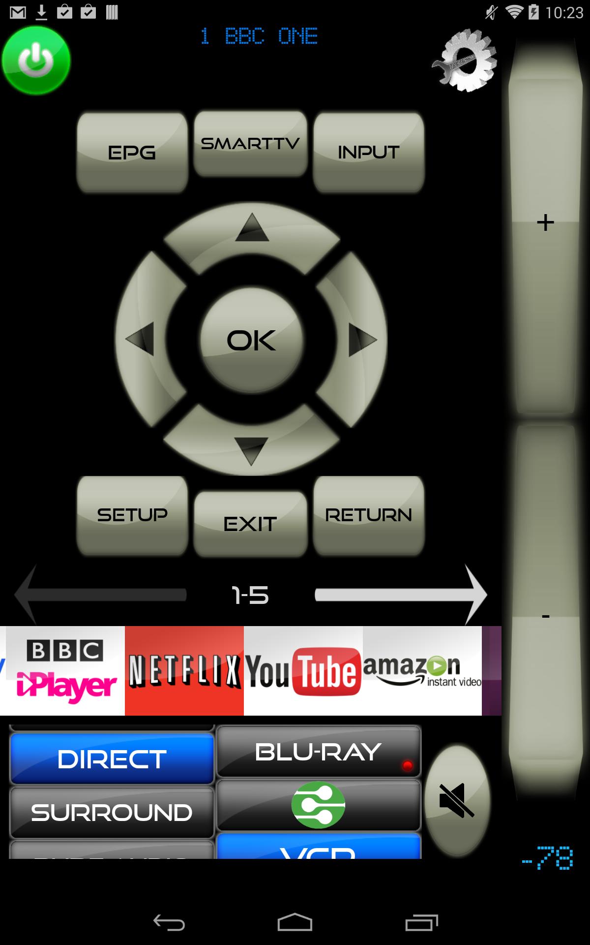 Remote for Wear 1.0 by MyAV TV/BD