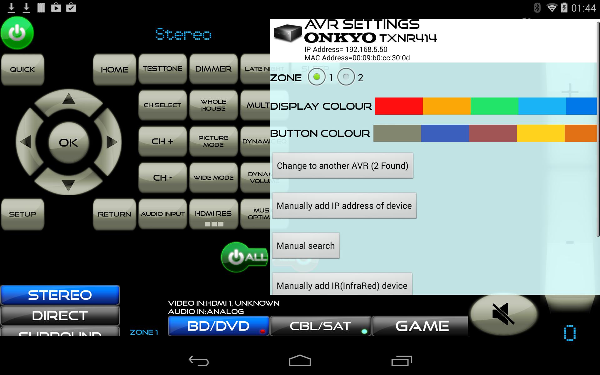 Remote for Wear 1.0 by MyAV TV/BD