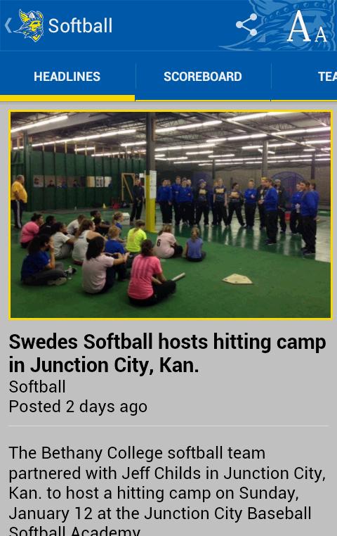 Bethany College Swedes