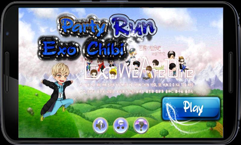 Party Run Exo Chibi