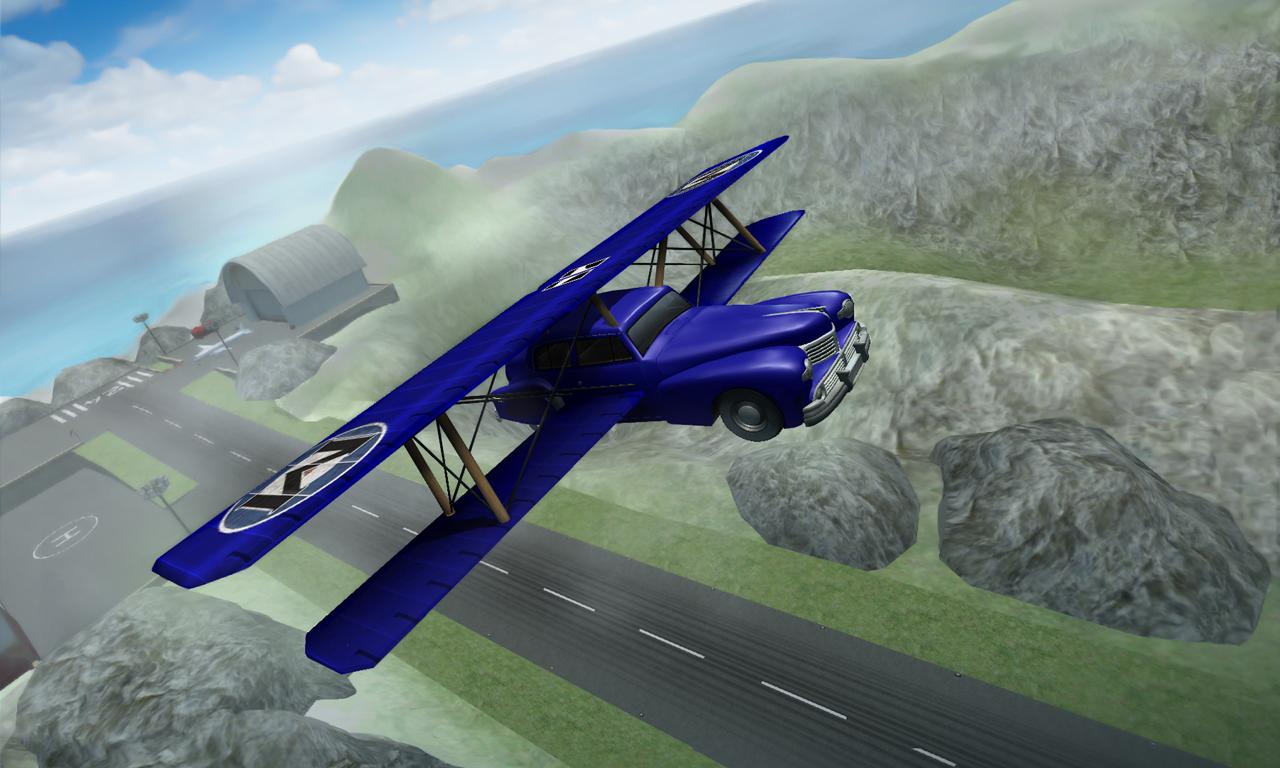 Flying Mafia Car Simulator 3D