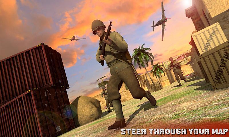 World War II FPS Shooting : He