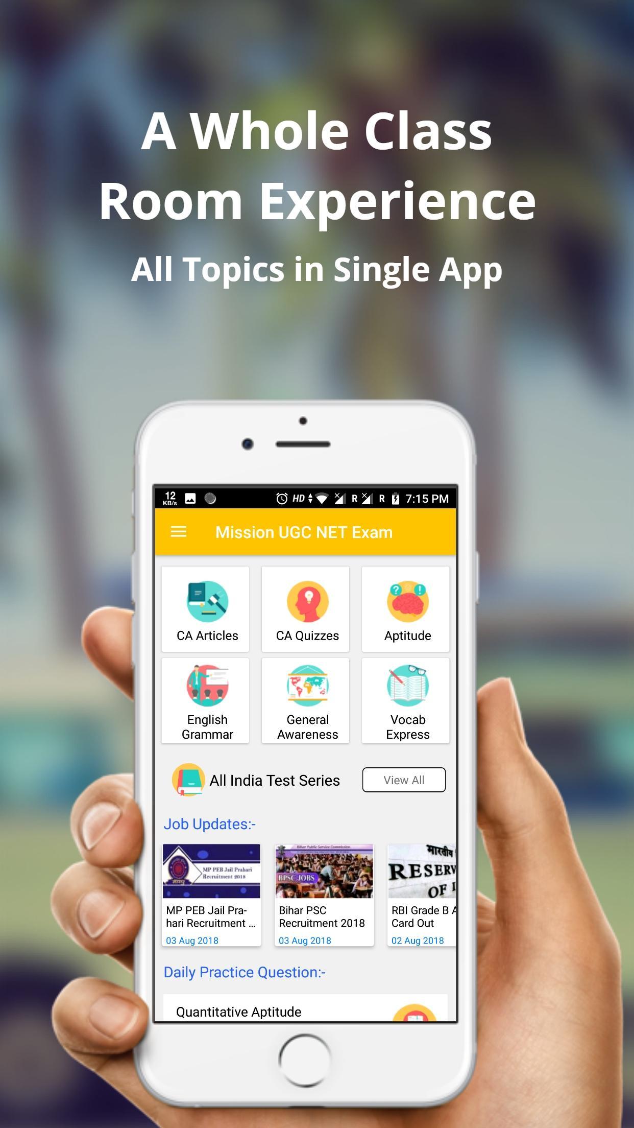 Mission UGC NET Exam