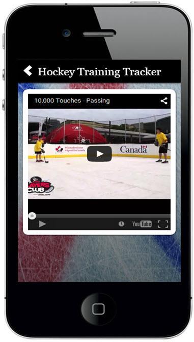 Hockey Training Tracker