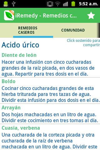 Remedios caseros - iRemedy