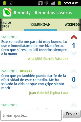 Remedios caseros - iRemedy