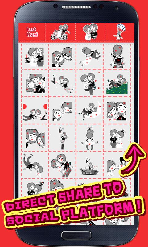 My Chat Sticker Love Story